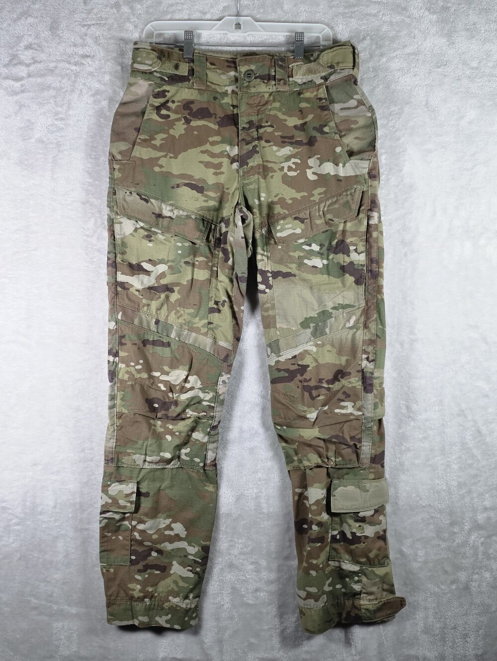 Vertx Pro Tactical Cargo Pants Mens Size 36x34 Camo Green Utility Multi Pockets